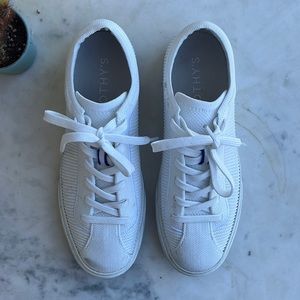 Rothy’s The Lace Up in Bright White!